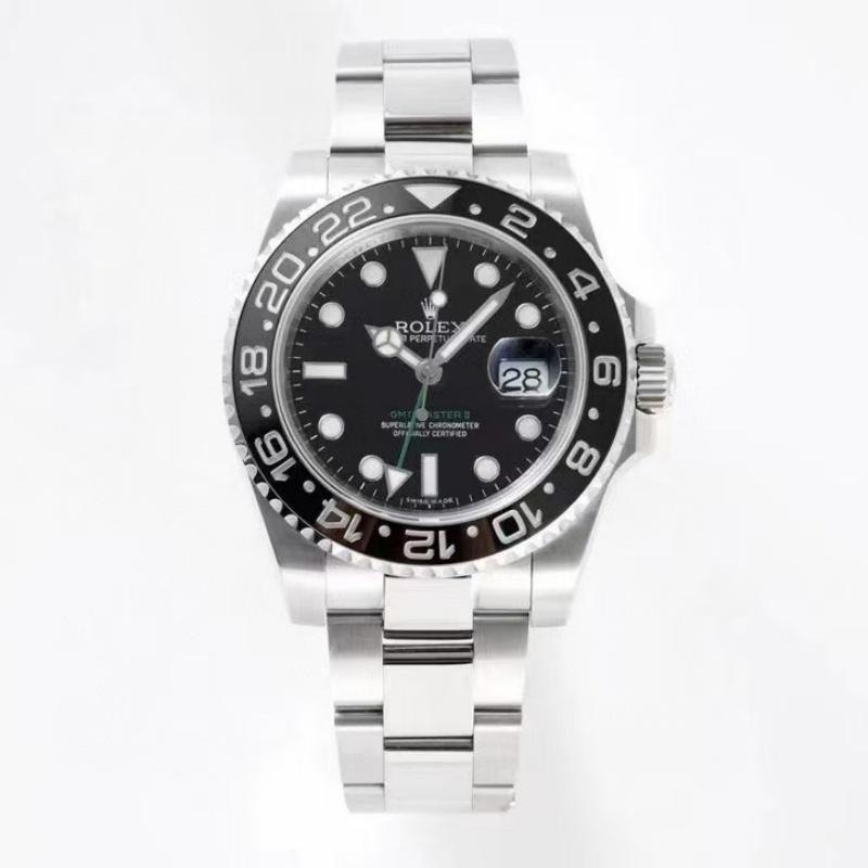 GMT-Master II All-Black Ceramic Bezel - Oyster — All Black Ceramic Bezel Black Dial (Ref Z015)