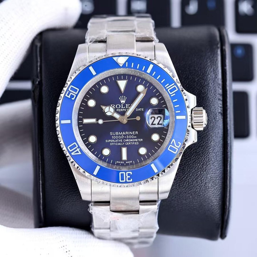 Submariner Date 'Smurf' Royal Blue — Royal Blue Dial Ceramic Bezel (Ref Z002)